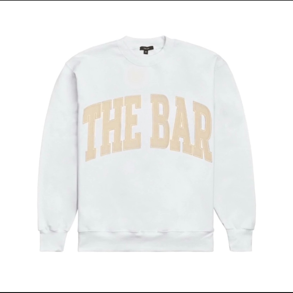 The bar varsity sweatshirt